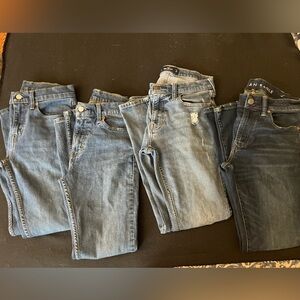 Stylish Denim Jeans Set (Levi’s, Hollister, American Eagle)